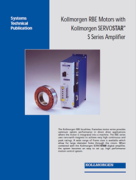 Kollmorgen RBE Servostar technical publication