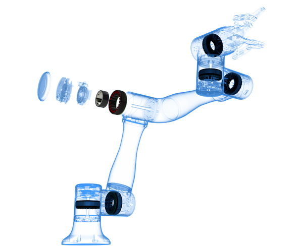 Robotic arm w/ TBM2G