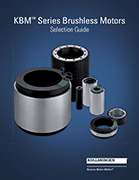 Kollmorgen KBM Brushless Motors Catalog Cover