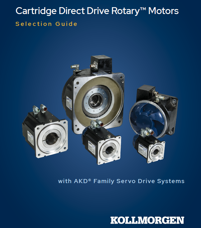 Kollmorgen Cartridge DDR Motors Selection Guide