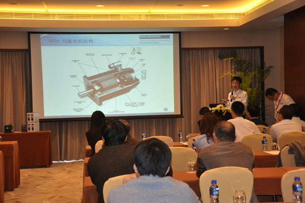科尔摩根高级应用工程师单益全先生作报告中 科尔摩根高级应用工程师单益全先生作报告中